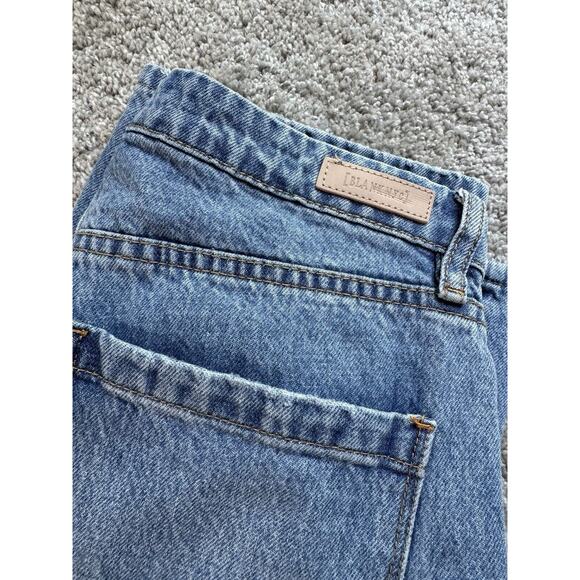 Blank NYC In Over It Ribcage High Rise Distressed Ripped Cropped Jeans Size 27 - Picture 10 of 11